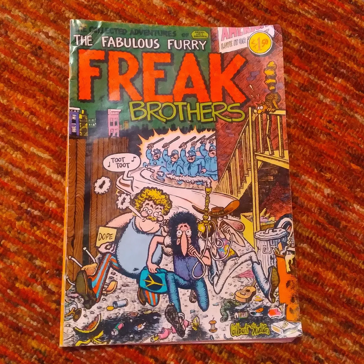 Fabulous Furry Freak Brothers #1 Underground Comic, Vintage