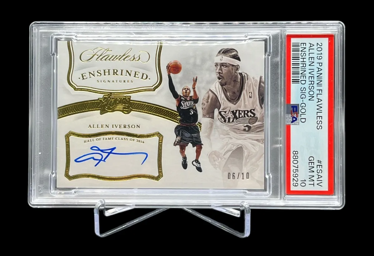 ALLEN IVERSON SPECTRA PSA10 ジャージナンバー