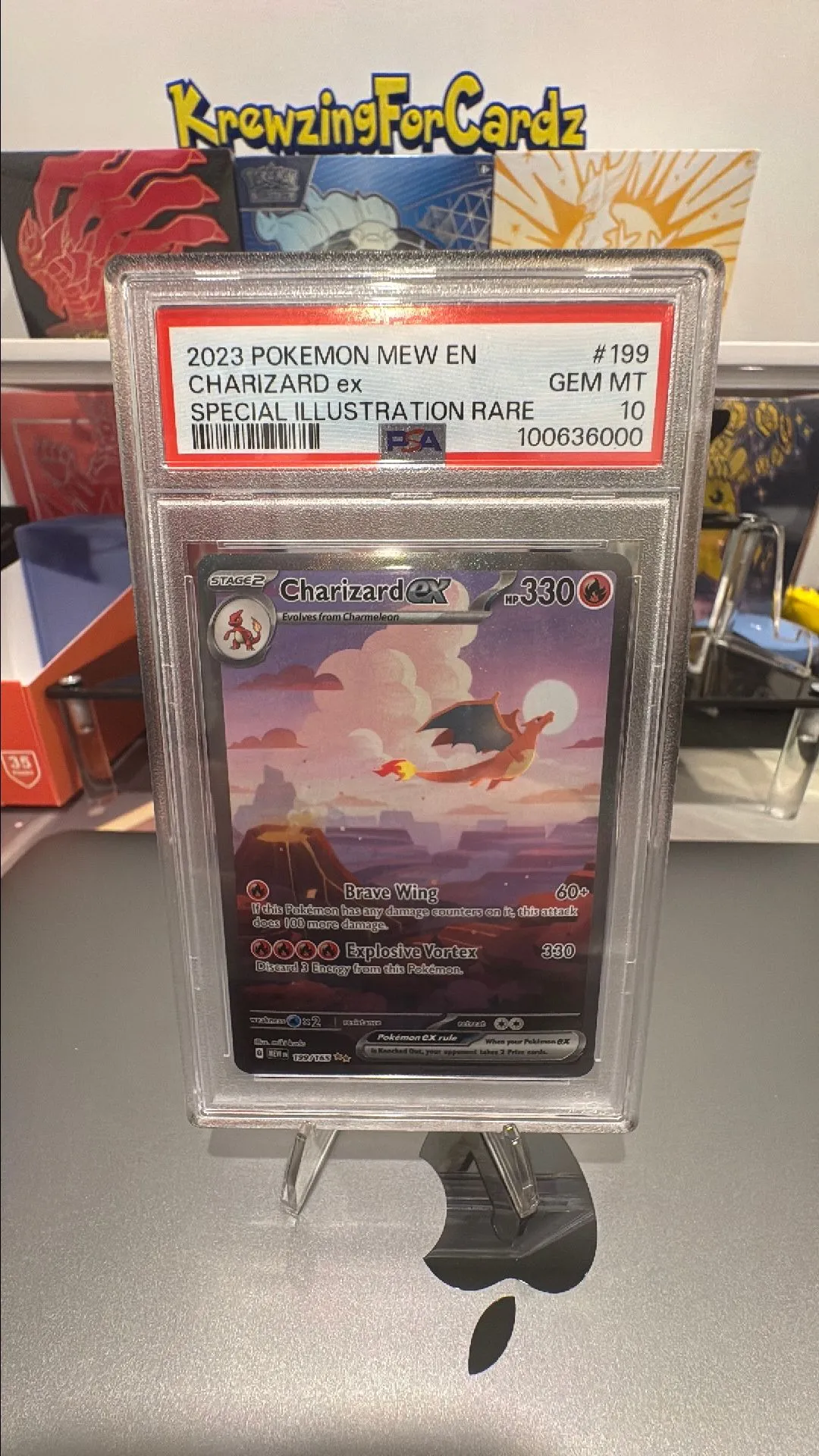 z - 2023 POKEMON - Charizard EX SIR PSA 10 GEM MT · Whatnot