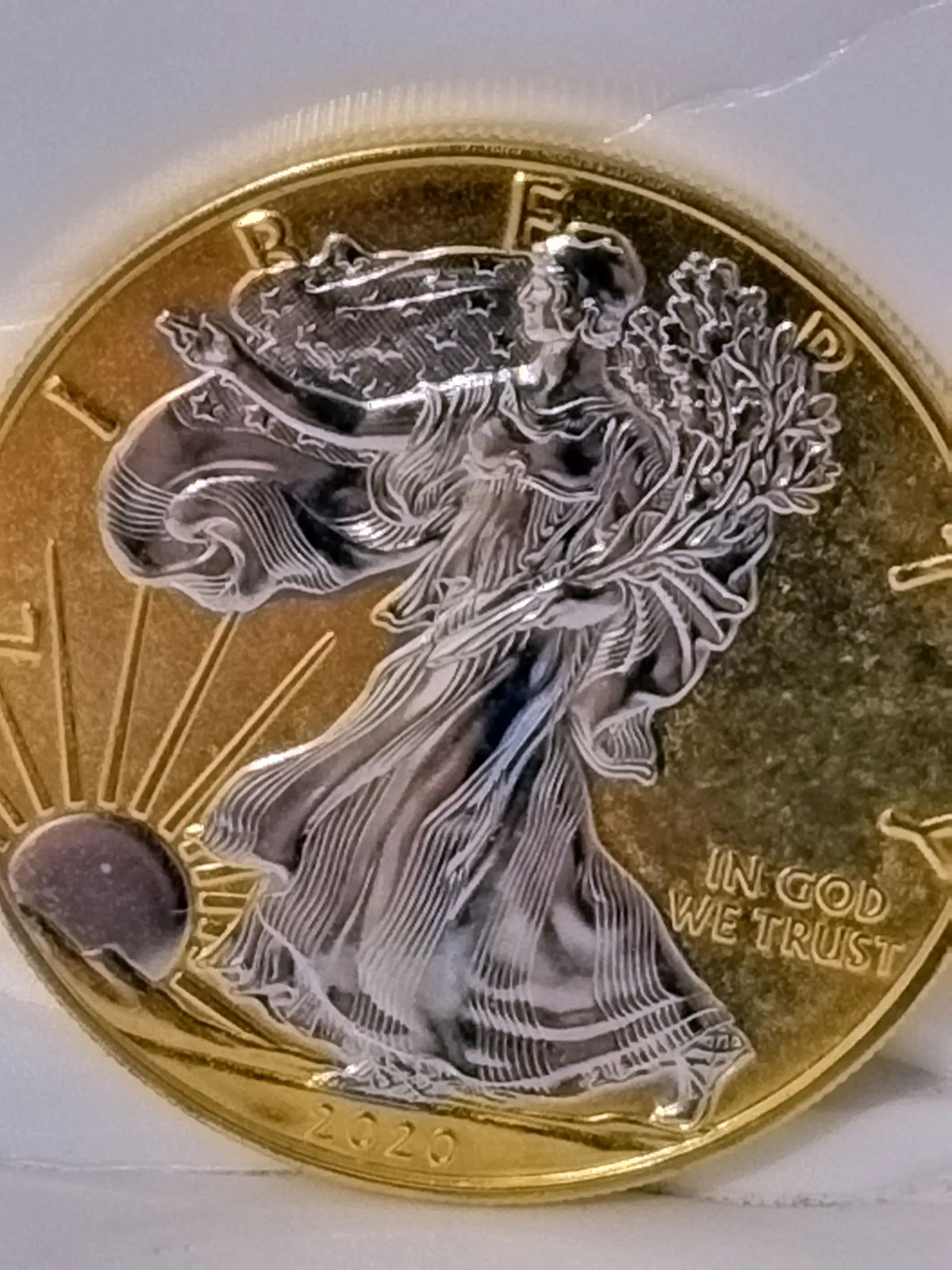 2020 W V75 American Silver Eagle – 75th Anniversary First Strike