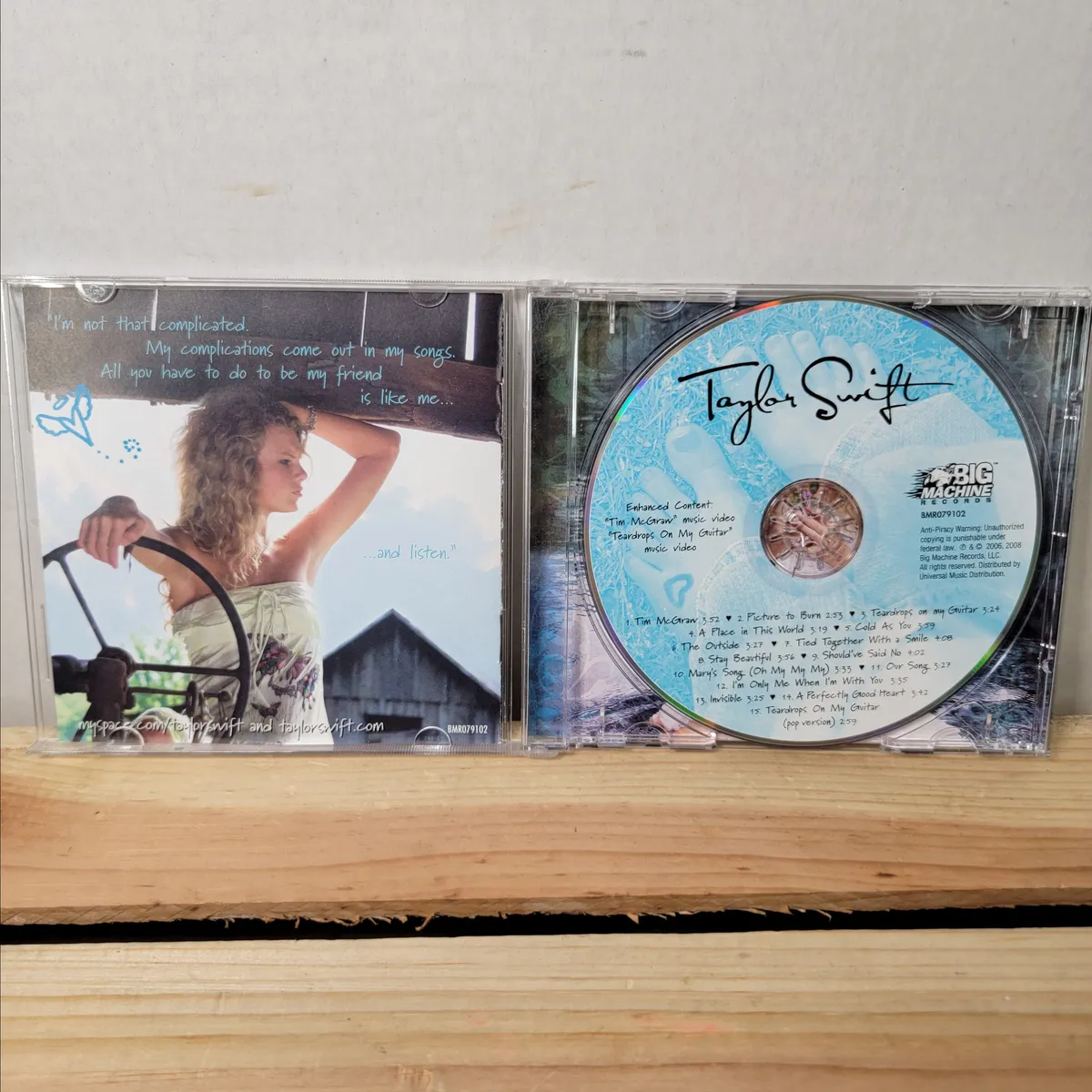 CD Taylor Swift: 2008 Self-Titled Debut Album · Whatnot: Shop