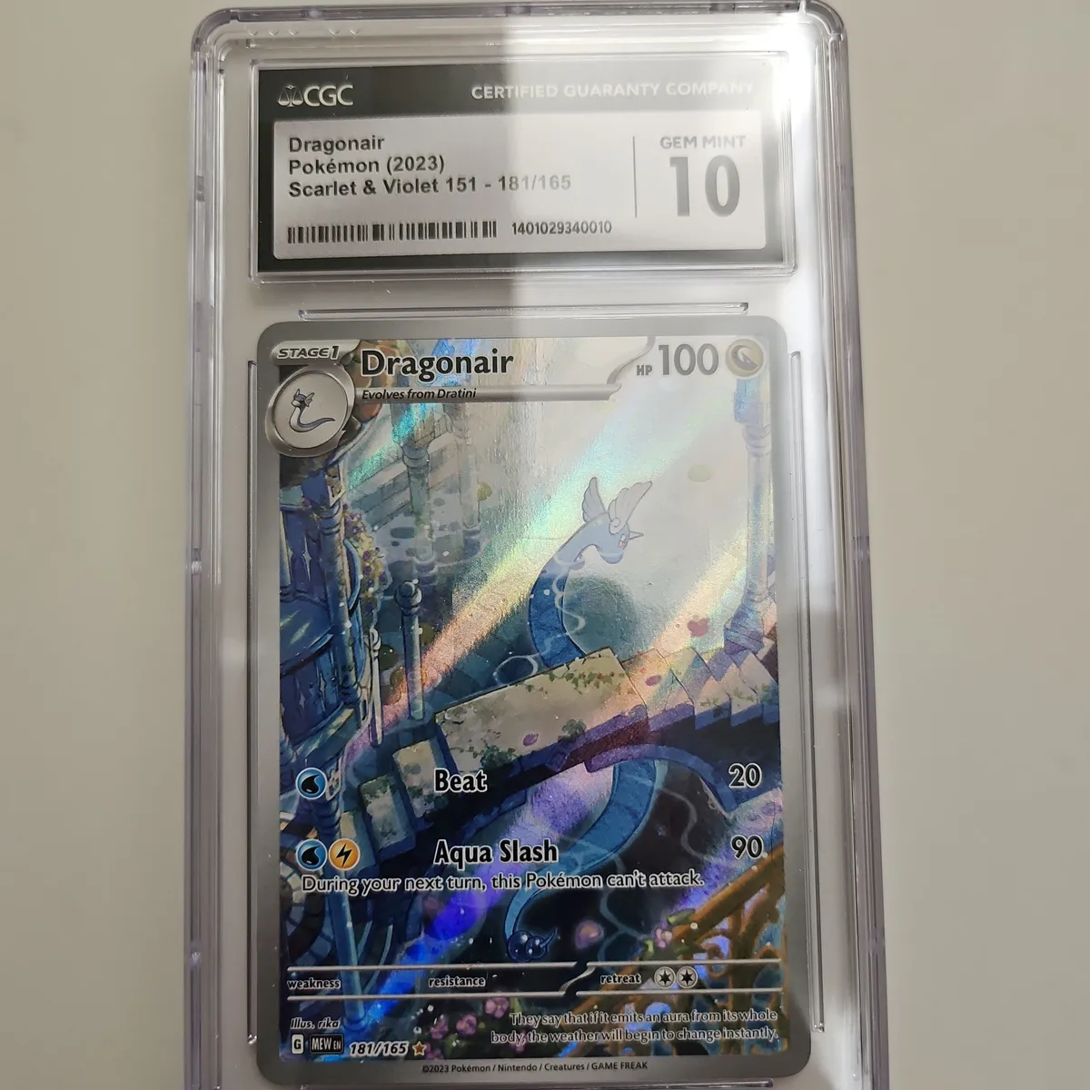 Pokemon store CGC 10 Dragonair Pop 1 ?