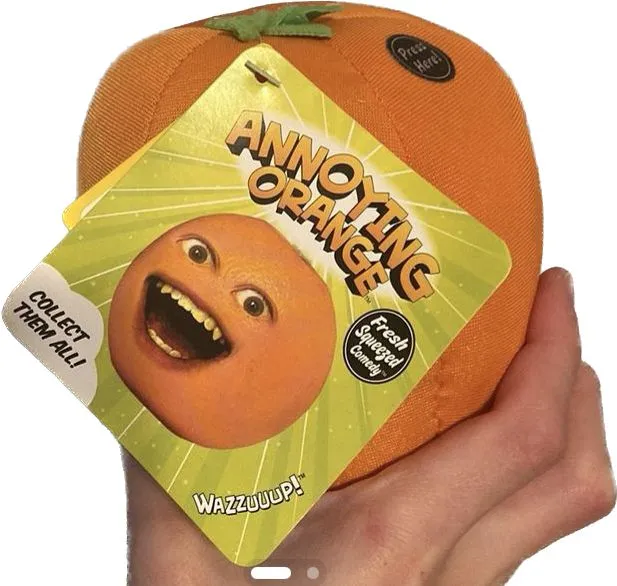 Annoying orange plush toy online