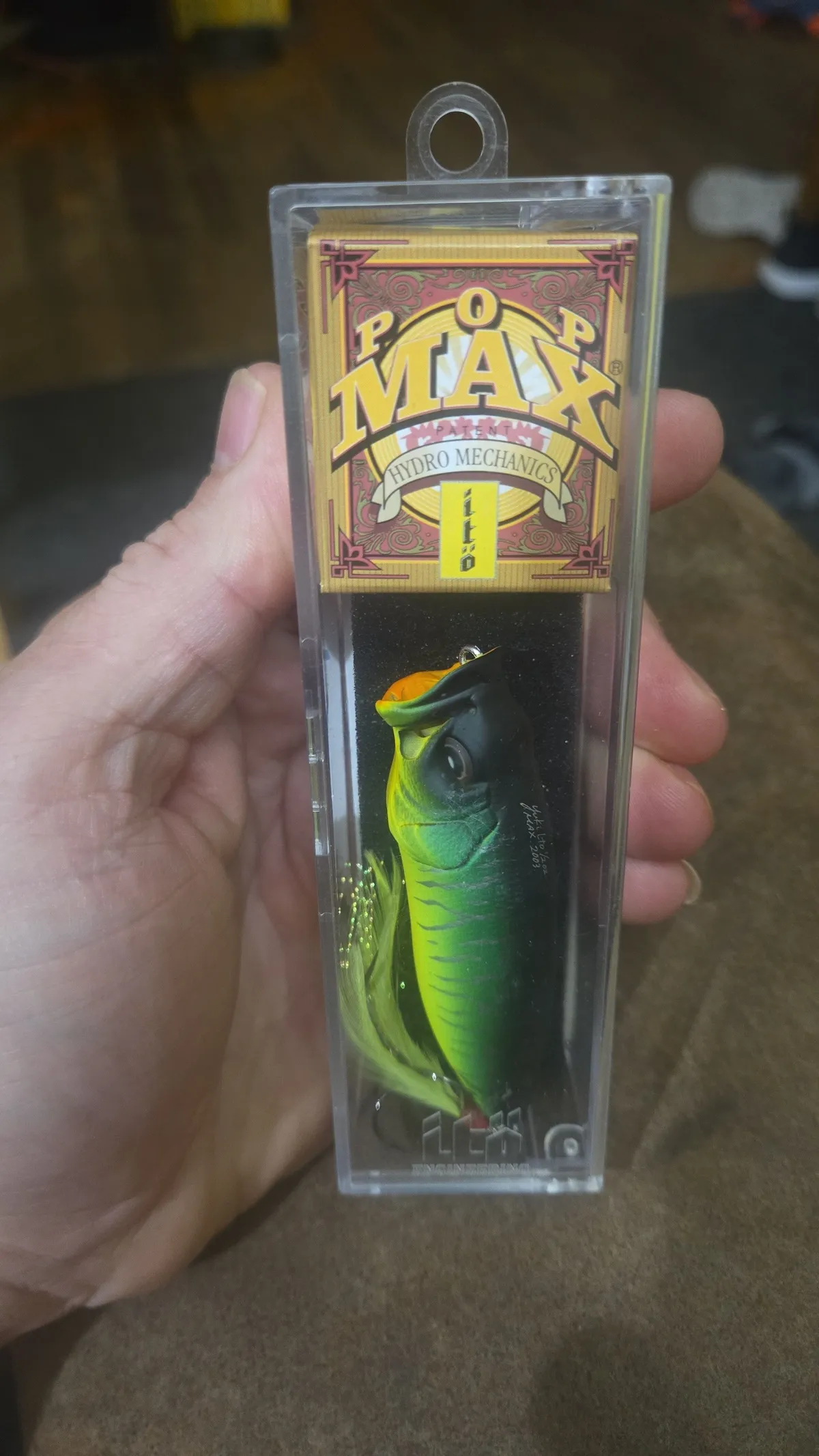 Megabass SEALED Mat Tiger Popmax in Coffin Box · Whatnot: Shop