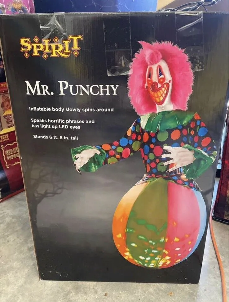 Mr. Punchy Animatronic Clown Spirit Halloween · Whatnot: Buy, Sell & Go ...