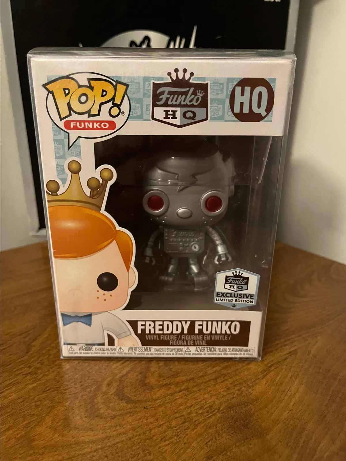 Funko Pop! HQ Robot Freddy Funko Limited Edition Exclusive