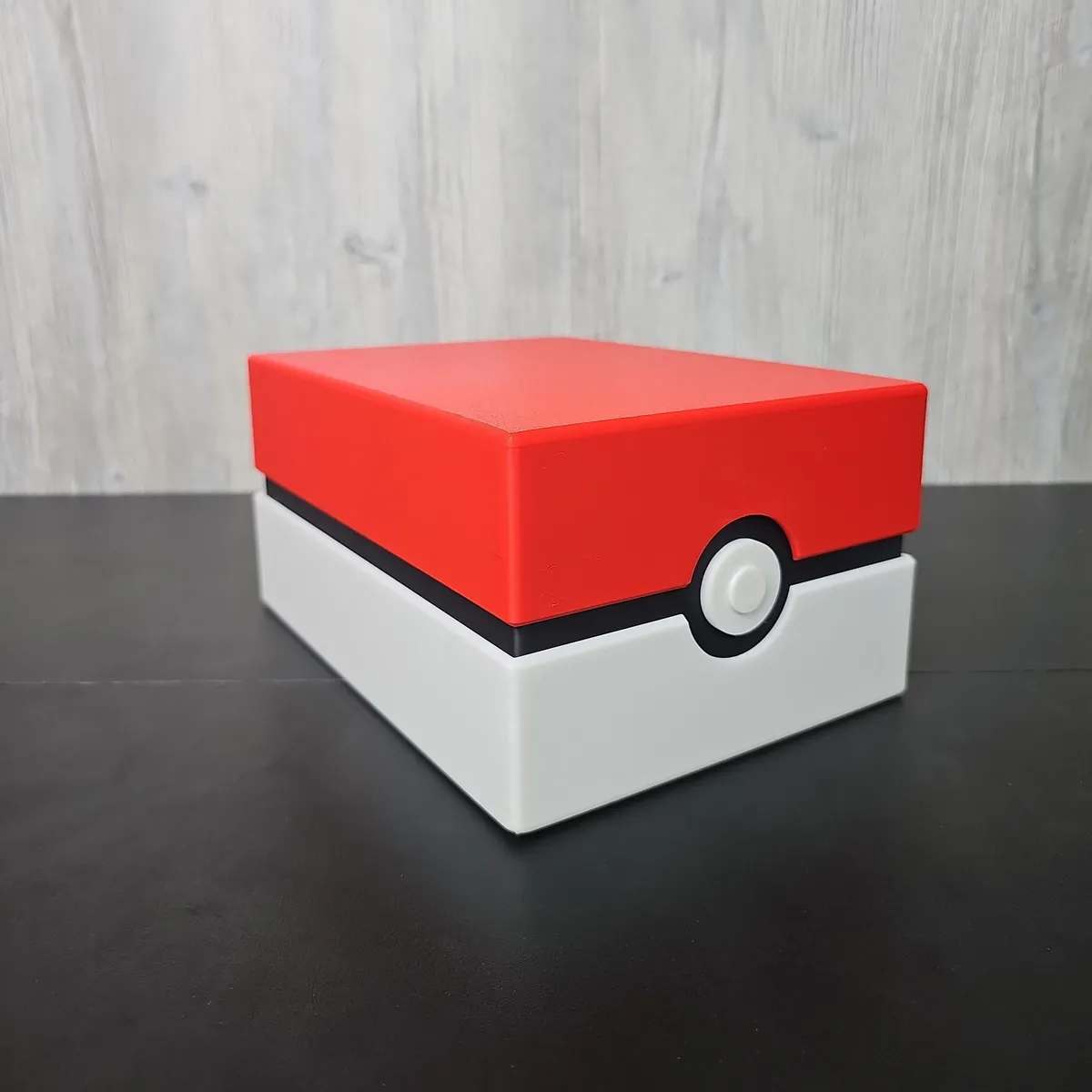XL Top Loader Pokemon Card Storage Box with Removable Lid