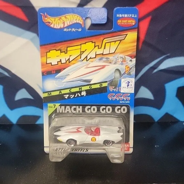ミニカー Hot Wheels 2001 Mach Go Go Go ! MACH GO GO GO Bandai CW7 MACHGO Hot Wheels Charawheels Speed
