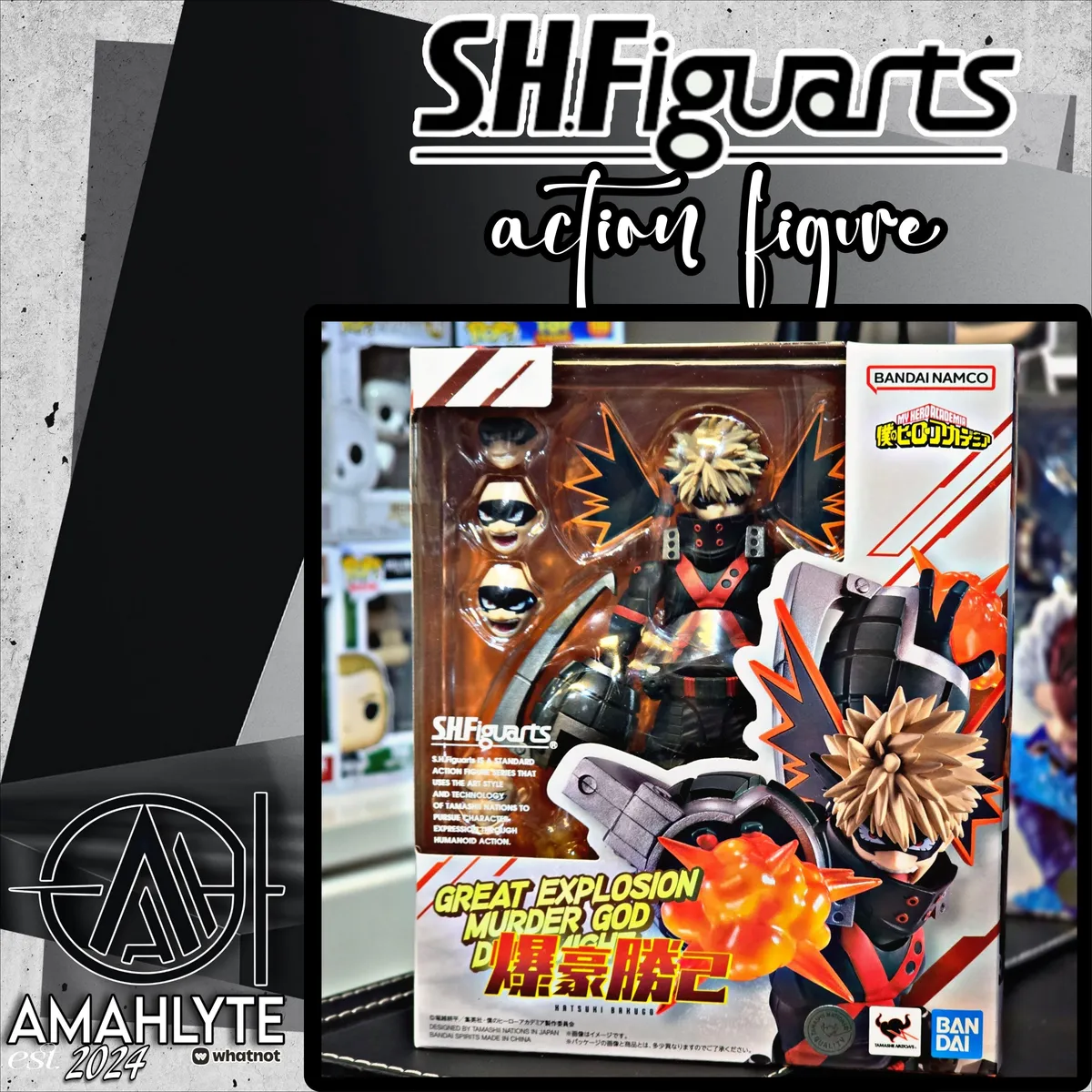 S.H.Figuarts Action Figure💥爆豪 勝己 KATSUKI BAKUGO💥 Great