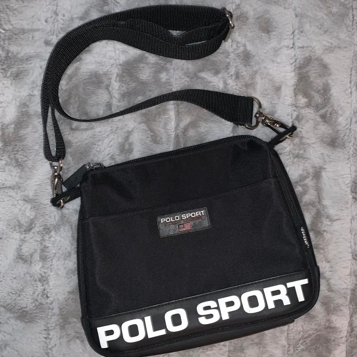 【00's】【Y2K】POLO SPORT メッセンジャーバッグ テック 0-672ADE07-87E6-412E-9B99-