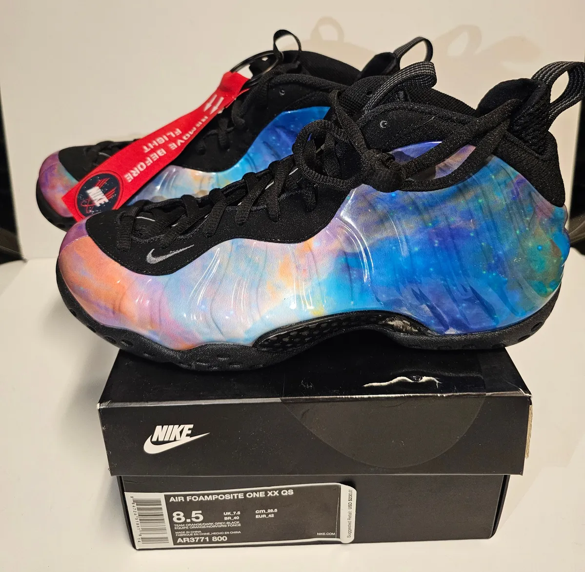 Size 8.5 - Nike Air Foamposite One XX QS Big Bang for sale