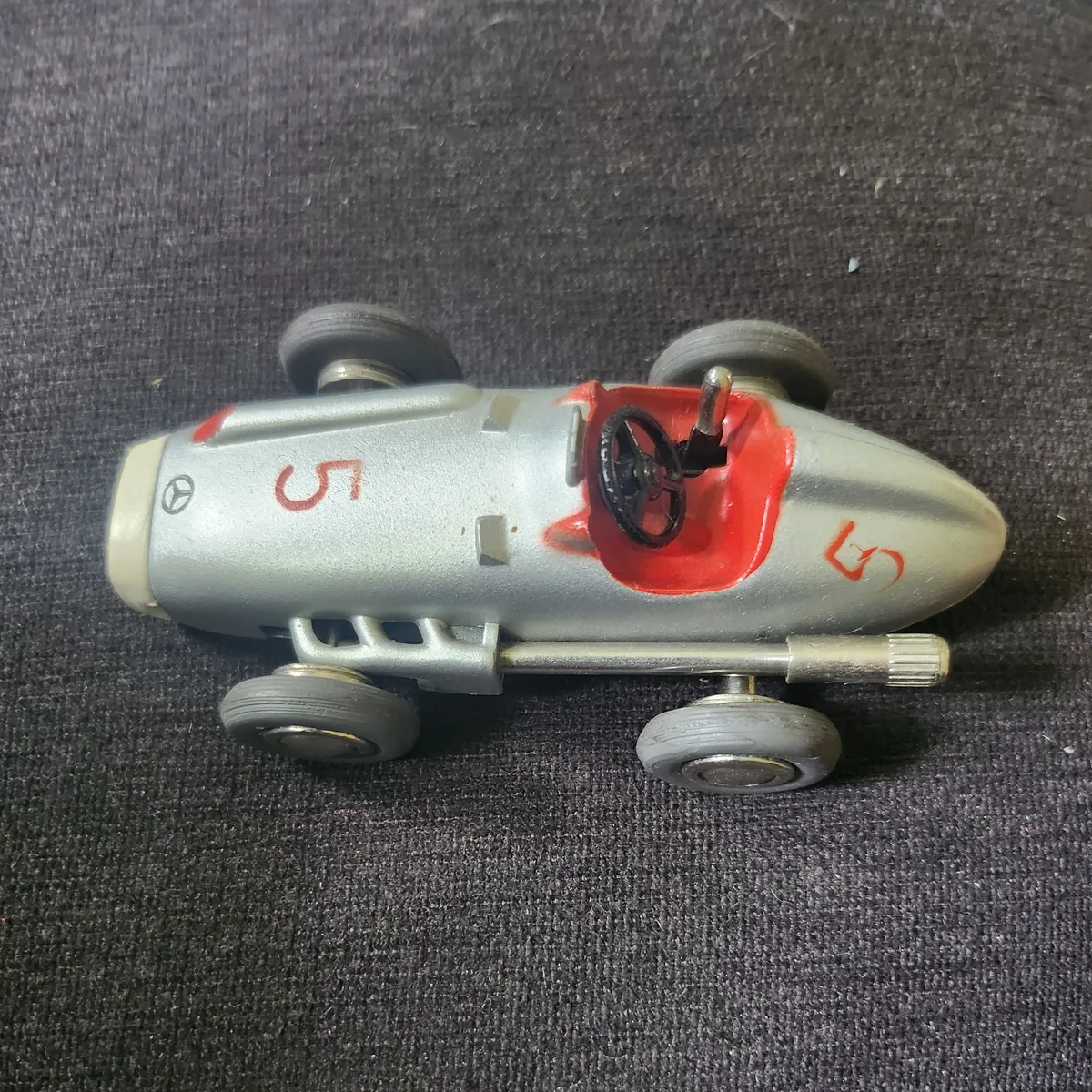 MICRO RACER 1043 ビンテージ品 ゼンマイ駆動W. GEAMANY Vtg Schuco Micro Racer 1043 Mercedes Wind Up Toy Car W Germany