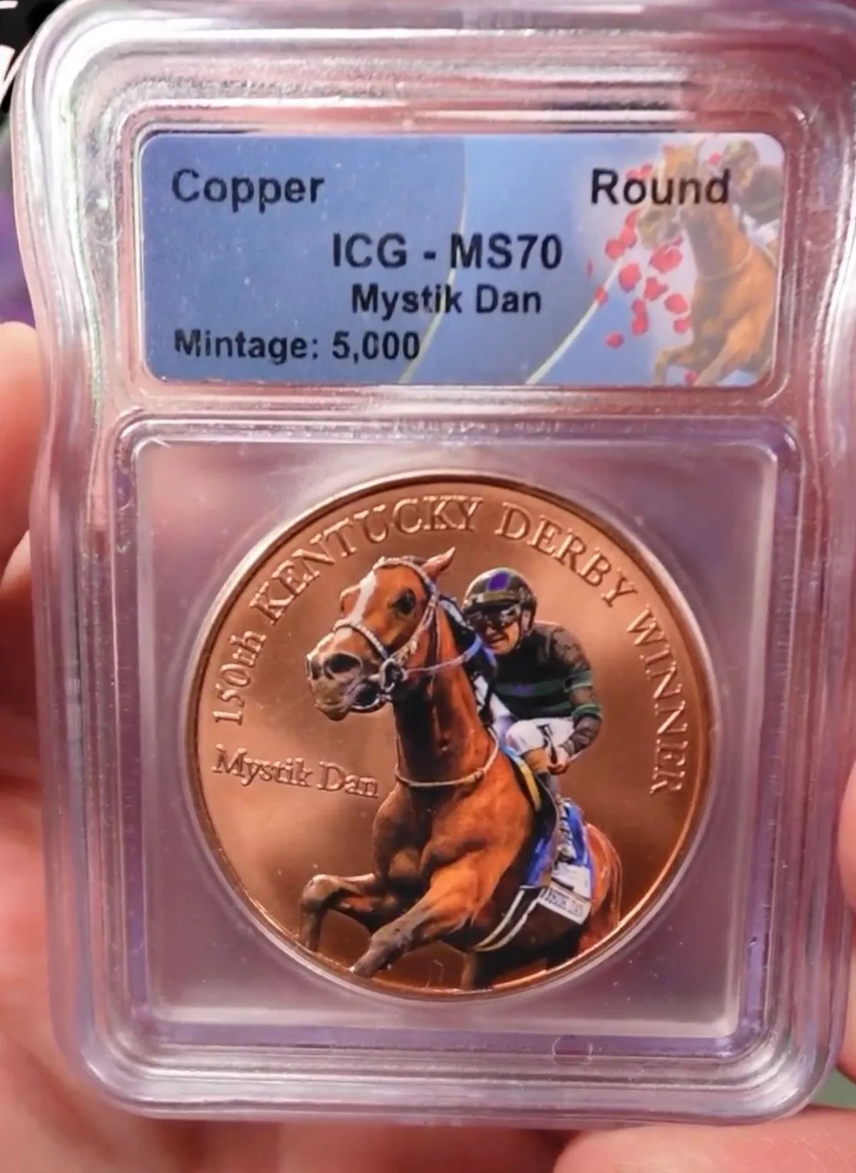 COPPER Mystik Dan 1oz MS70 · Whatnot: Shop, Sell, Connect