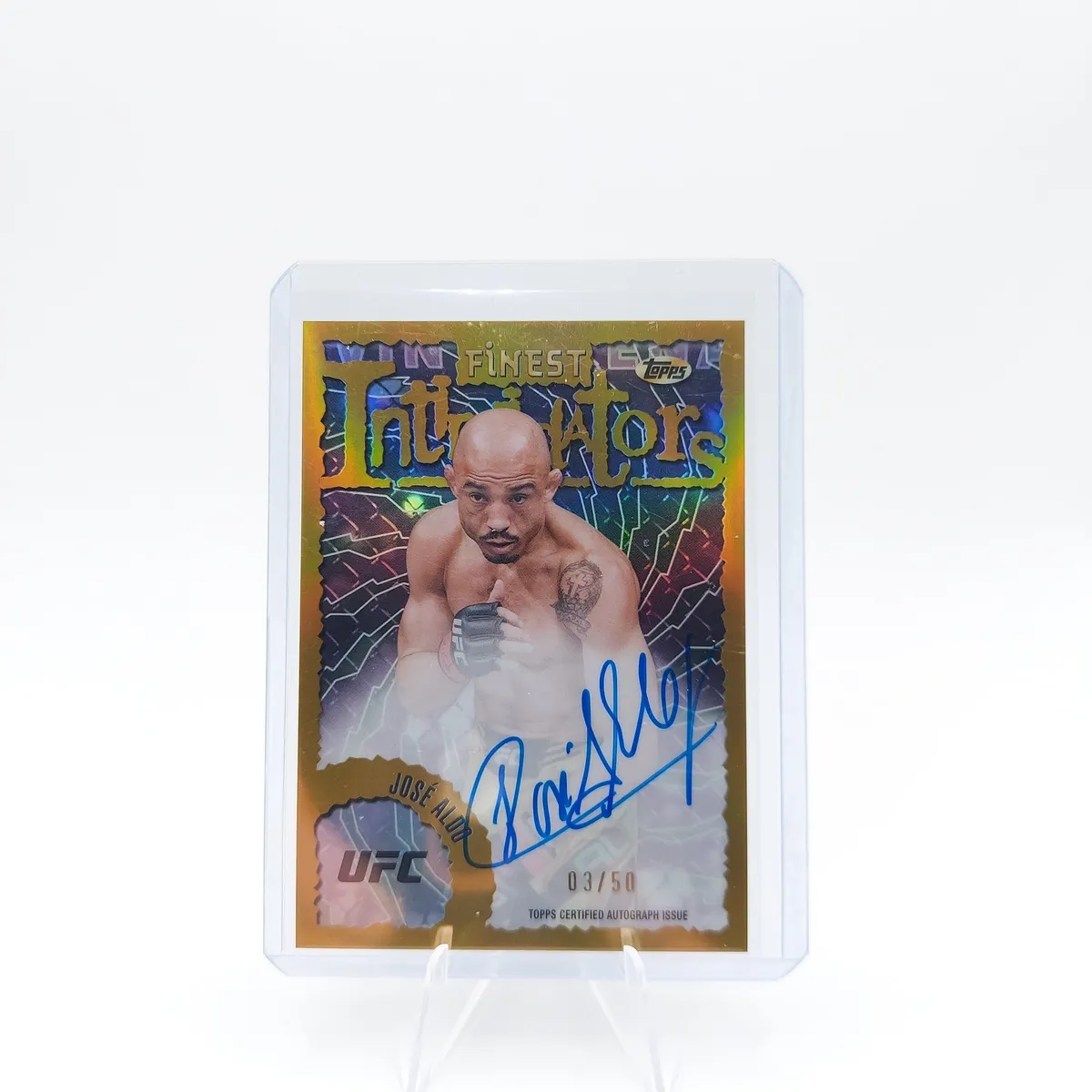 その他 Jose Aldo Autographed Relic card Auto-Relic # to 25 or Lower - José Aldo - 2024 UFC TOPPS