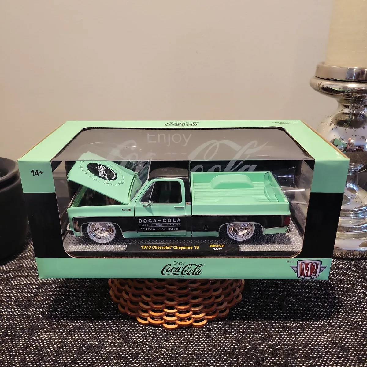Coca Cola Miniature Car Chevy Stepside Pickup 1 24 Scale | eBay