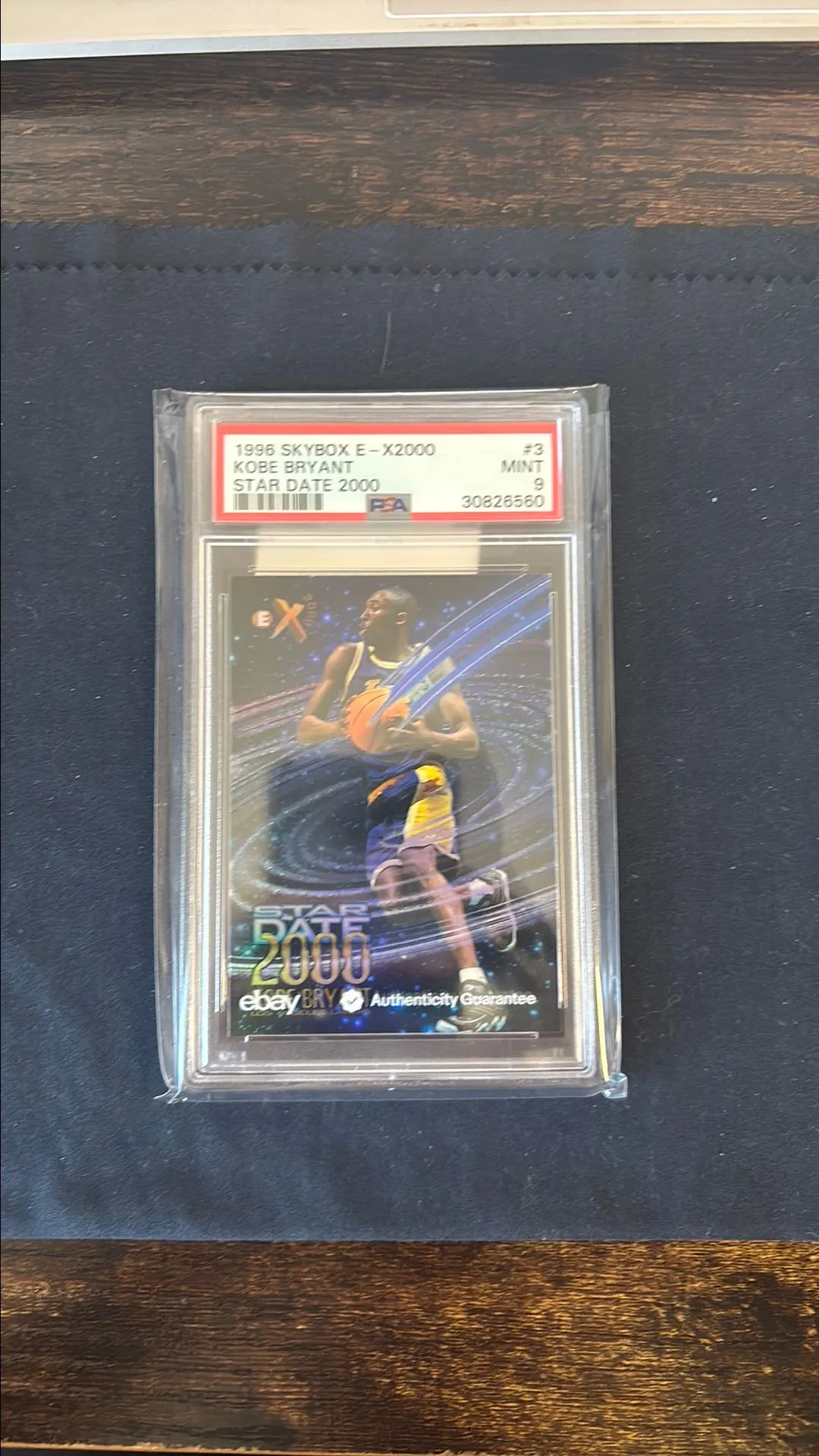 その他 kobe 1996 Skybox E-X2000 Star Date 2000 1996 SKYBOX E-X2000 STAR DATE 2000 #3 KOBE BRYANT PSA 9 ROOKIE