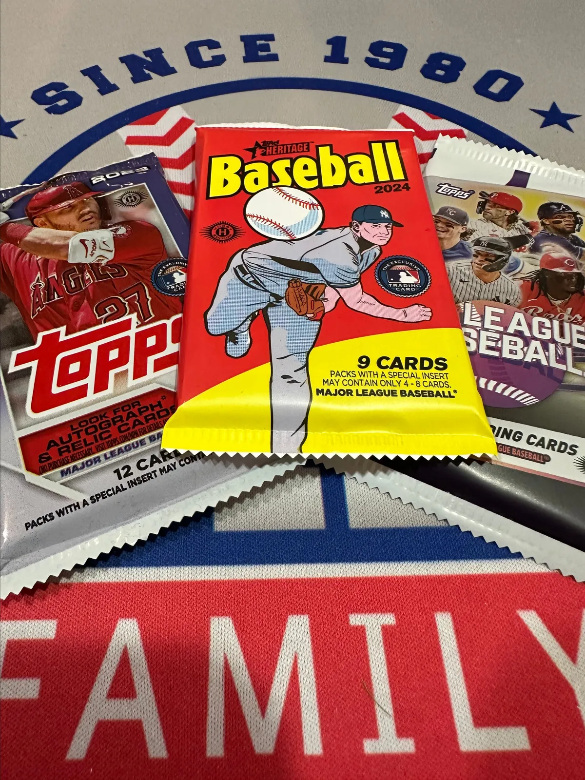 3 HOBBY PACKS! 2024 Heritage, 2023 Update and 2024 Big League