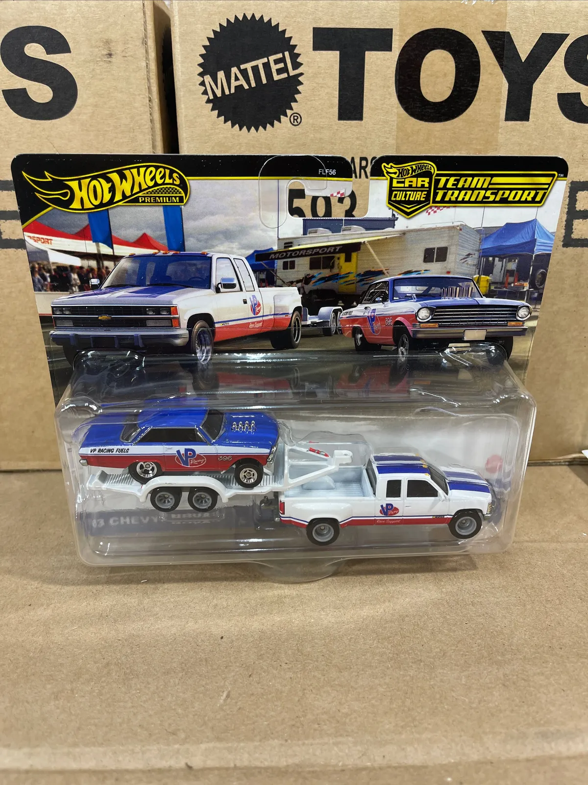 Hot Wheels 2024 Team Transport '94 Nissan 300 ZX GTS & Euro