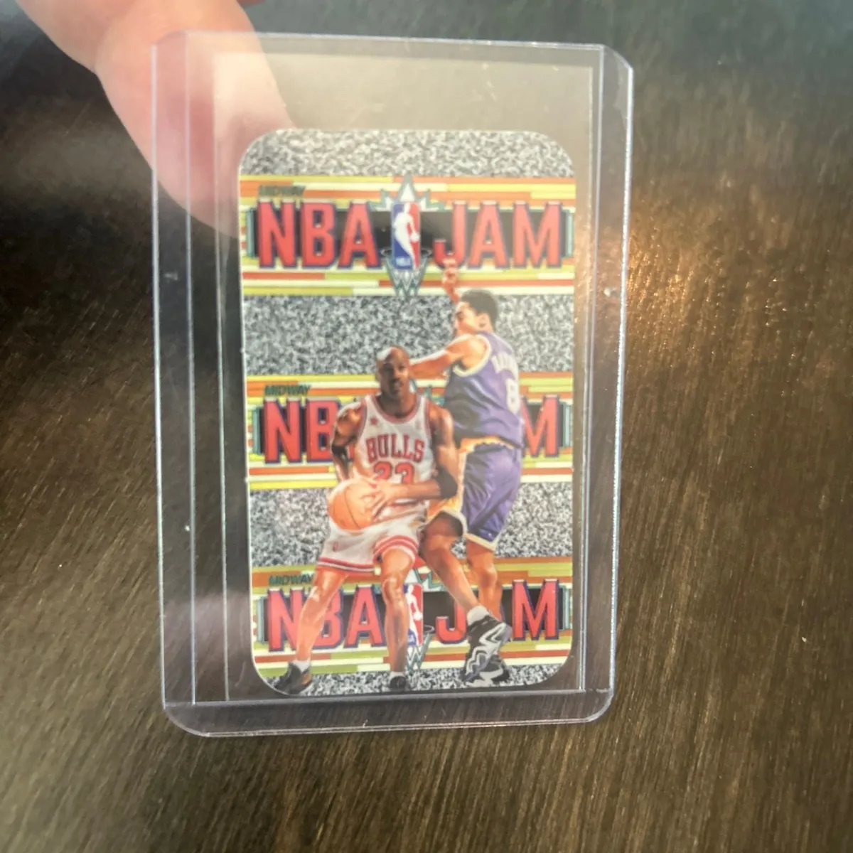 Michael Jordan & Kobe Bryant 1999 NBA Jam Tobacco card mini