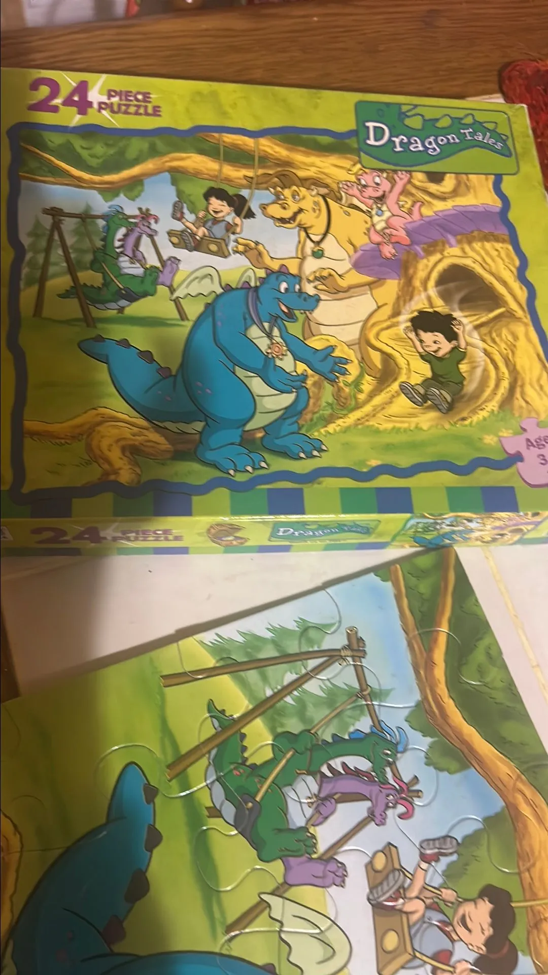 2000 MB puzzle 24 pcs Dragon tales ages 3-7 · Whatnot: Shop