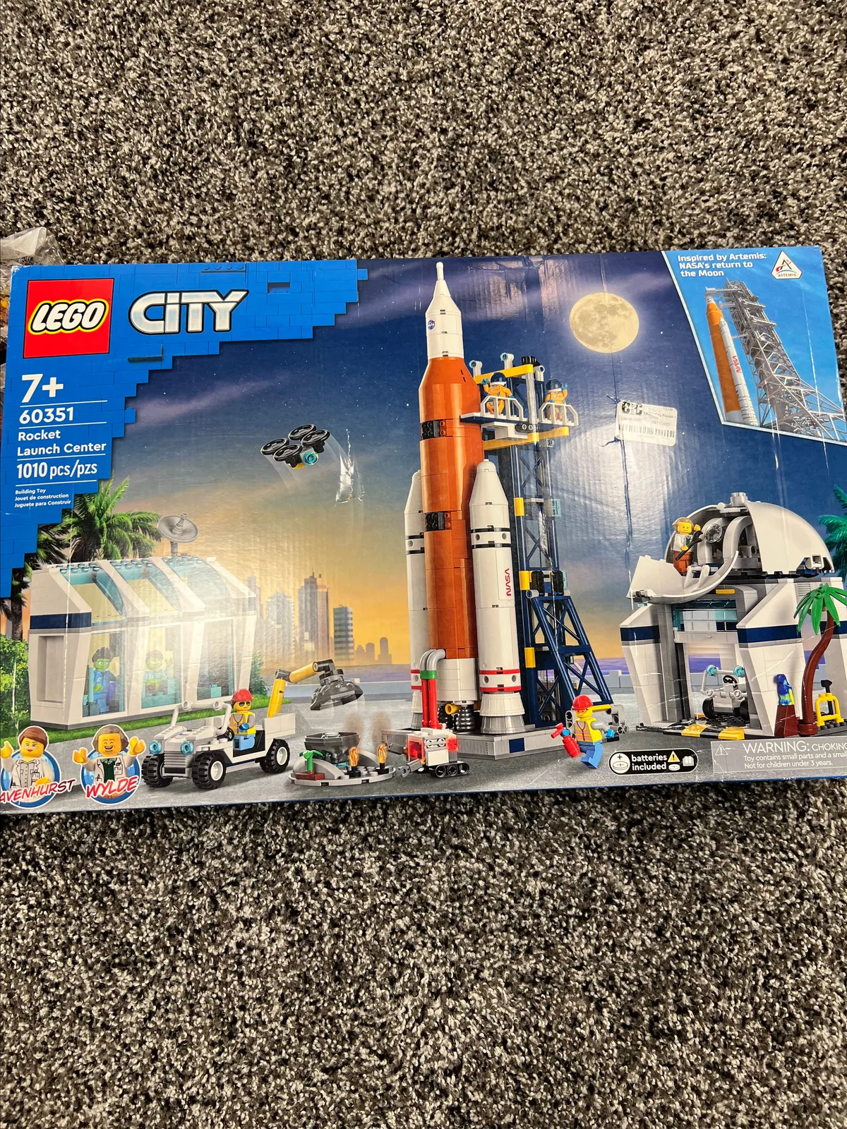 City Rocket Launch 2024 Center Building Toy Set 60351 1010pcs