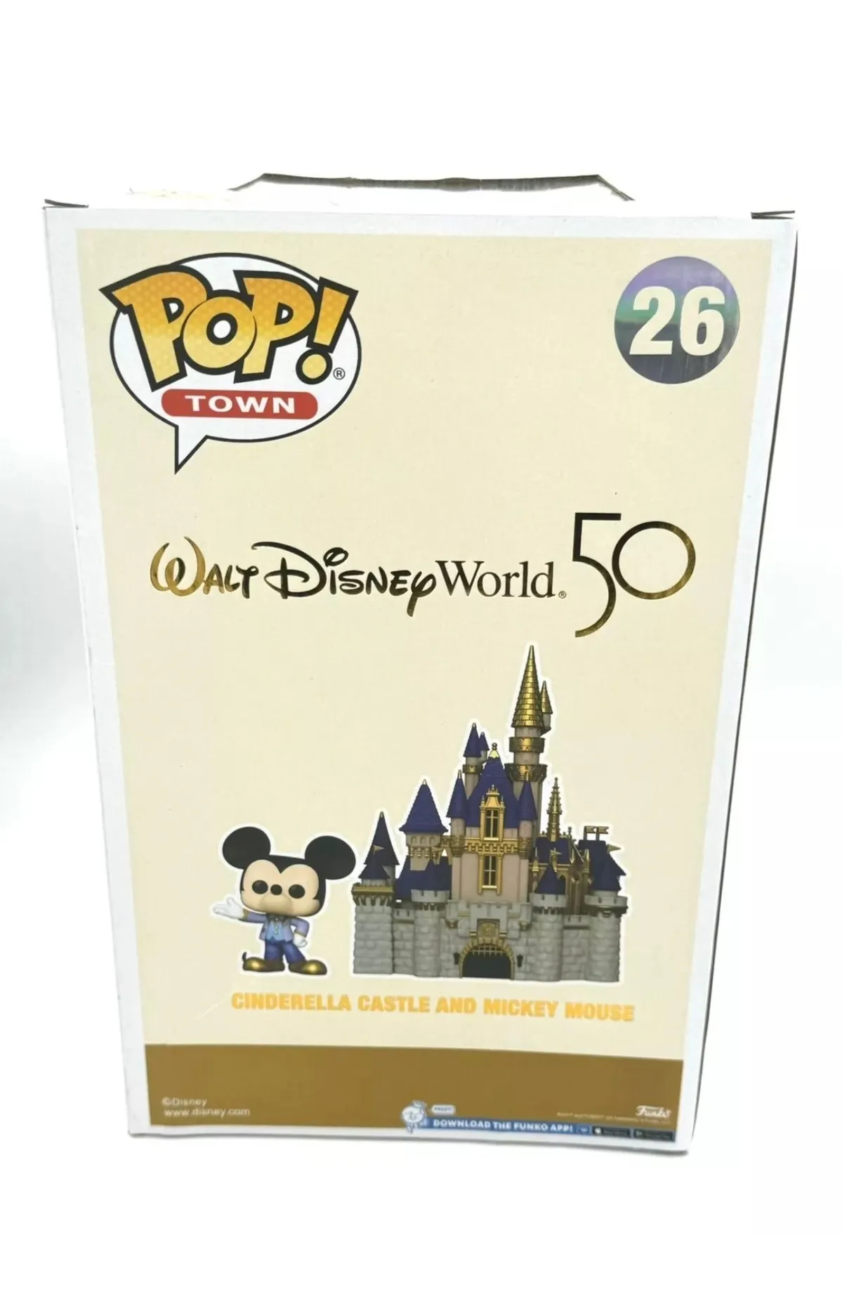 Funko store Pop Town- Walt Disney World 50th - Cinderella Castle And Mickey Mouse 26