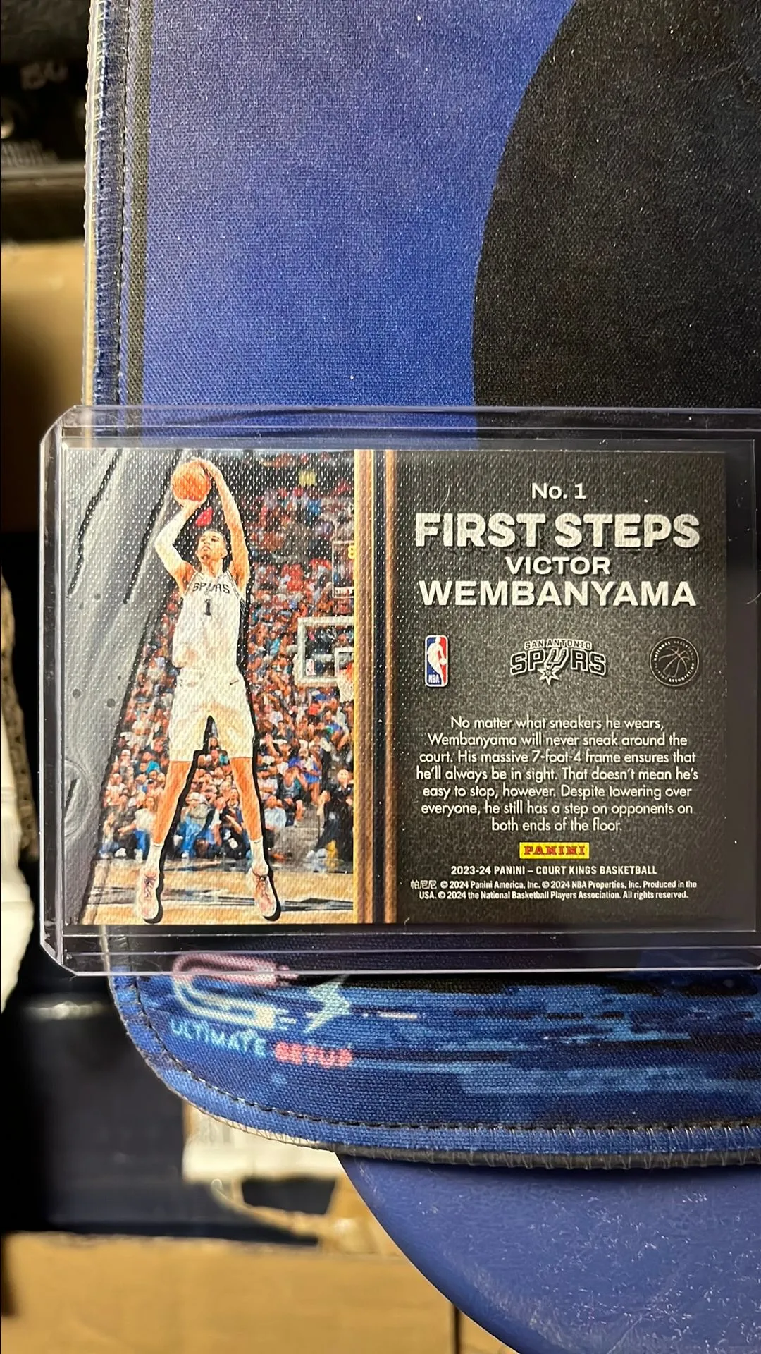 2023-24 Panini Court Kings Victor Wembanyama RC Rookies I