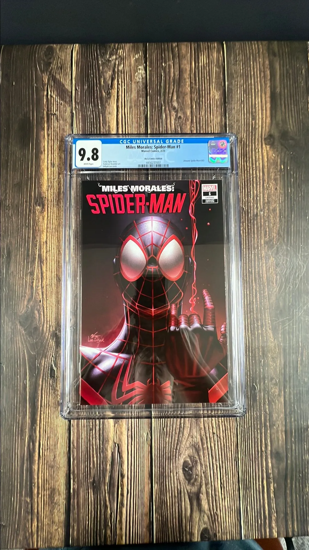 Miles Morales #1 CGC 9.8 Brys Comics Exclusive · Whatnot: Shop