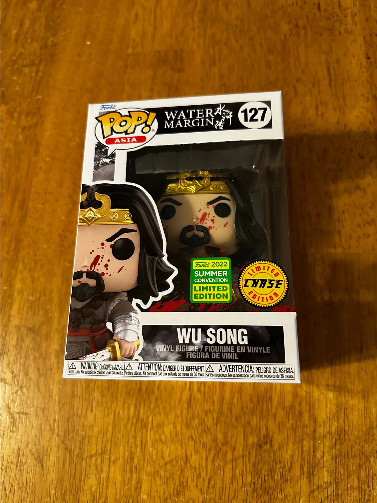 Wu Song Funko Pop Bloody Chase w/ Protector hot