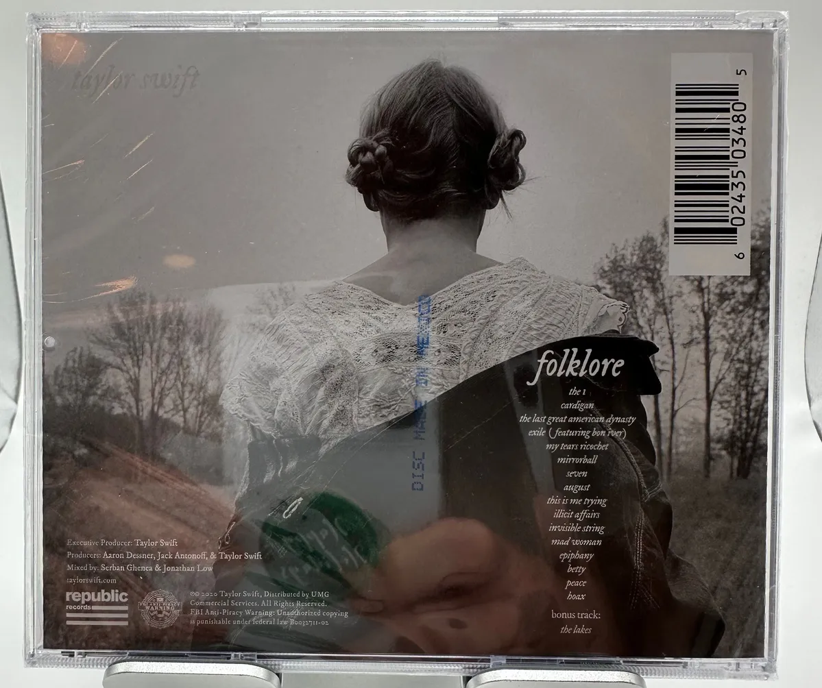 Taylor Swift Folklore Autographed CD · Whatnot: Shop, Sell