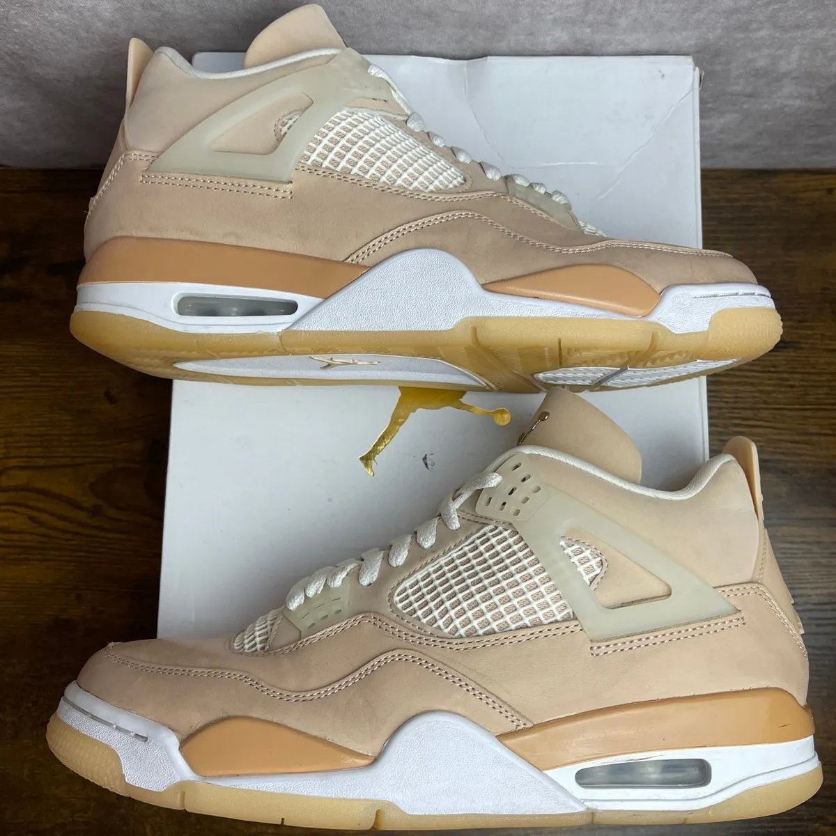 Air Jordan 4 ベージュ スエード Size 9 - Air Jordan 4 Retro Shimmer W for sale online | eBay