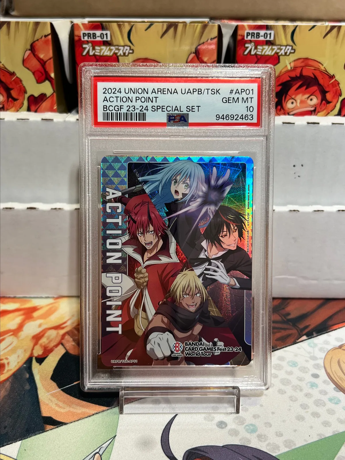UA PSA 10 UNION ARENA JAPANESE UAPB/TSK BANDAI CARD GAMES