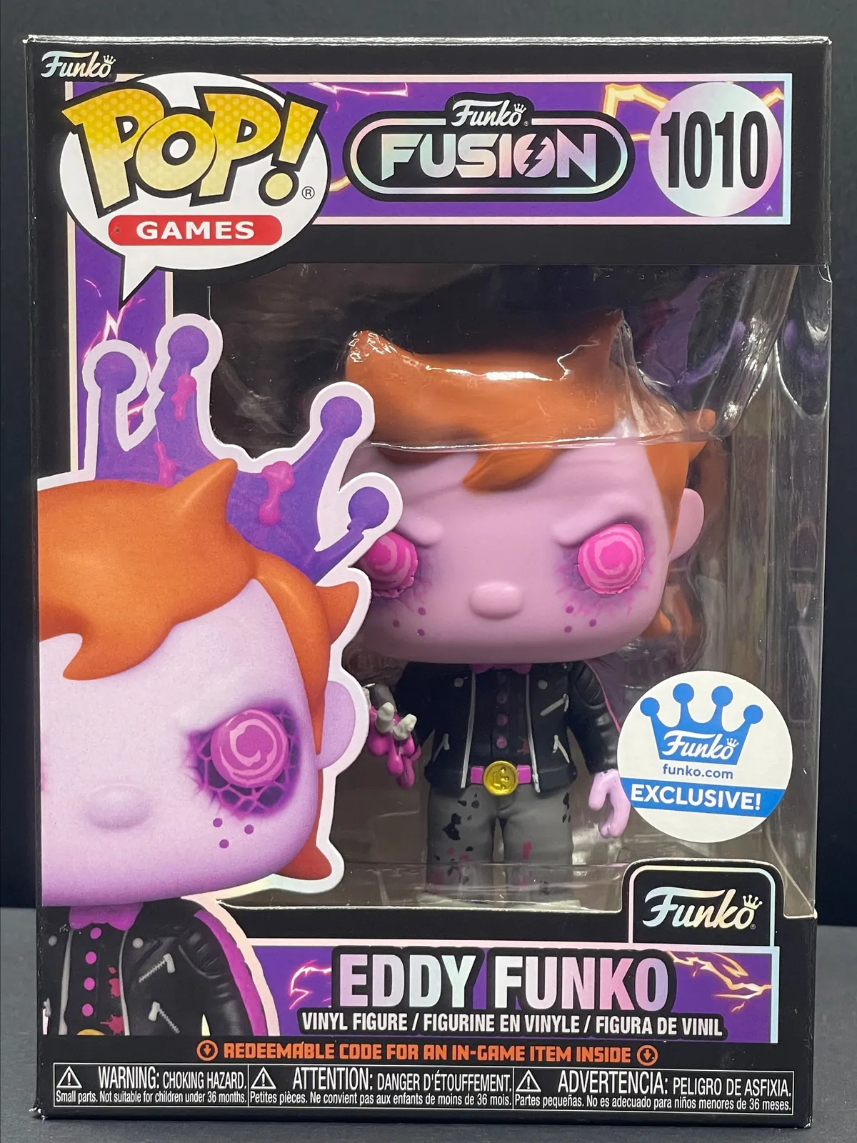 Funko Pop Fusion! Eddy Funko 1010- Funko Exclusive - In hand