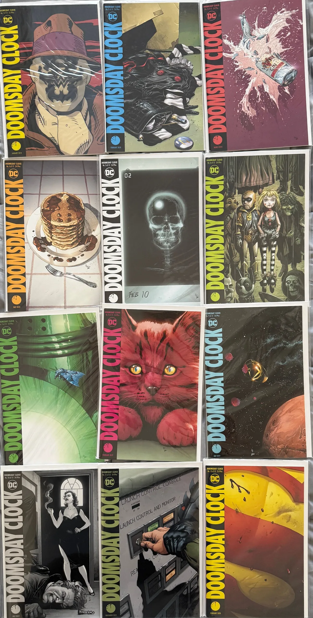 DOOMSDAY CLOCK 1-12全巻セット DC Comics DOOMSDAY CLOCK # 1-12 Complete Set - Superman