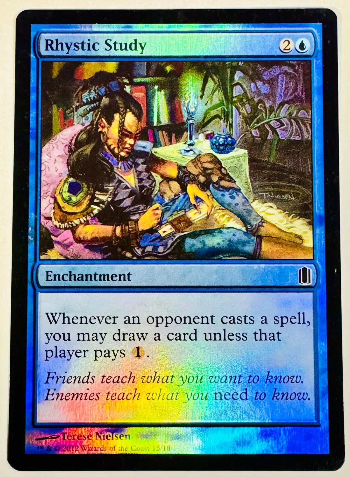 MTG - Rhystic Study Foil · Whatnot: Shop, Sell, Connect