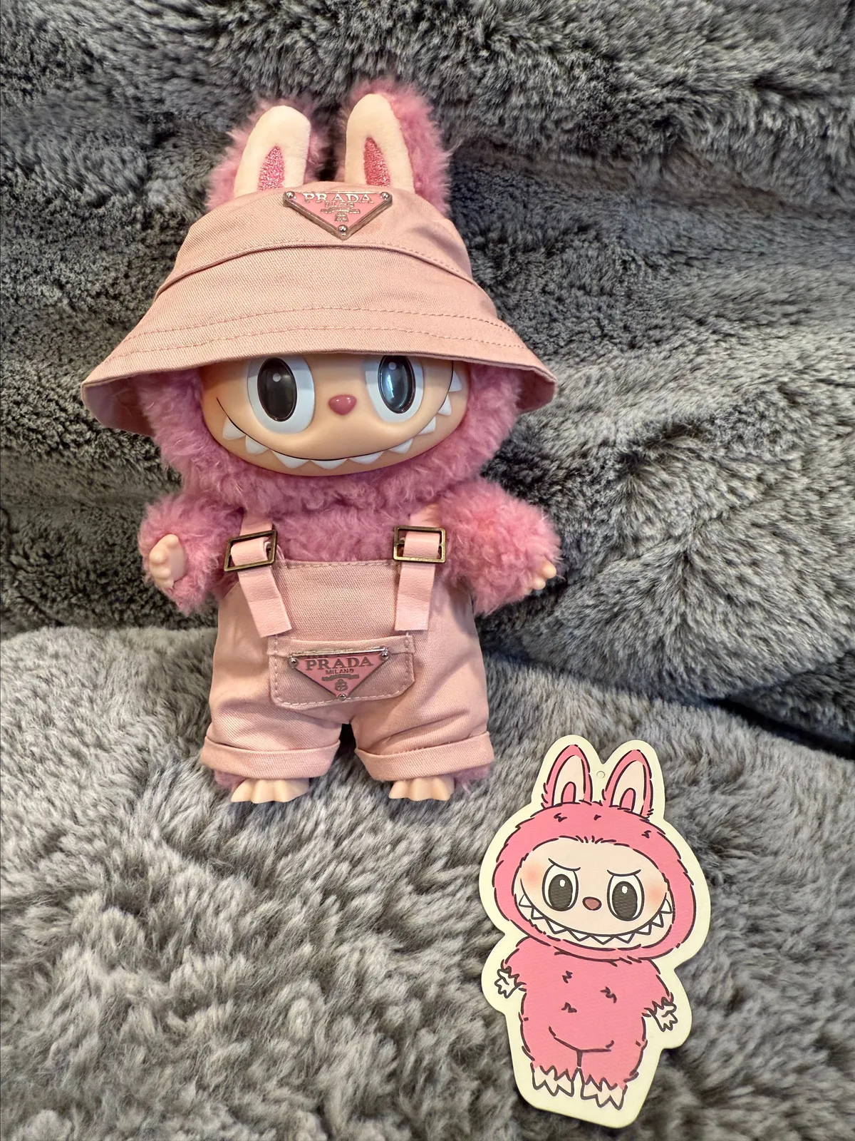 Labubu Exciting Macaron Pink トトロ　コスチューム Labubu Exciting Macaron Pink トトロ コスチューム