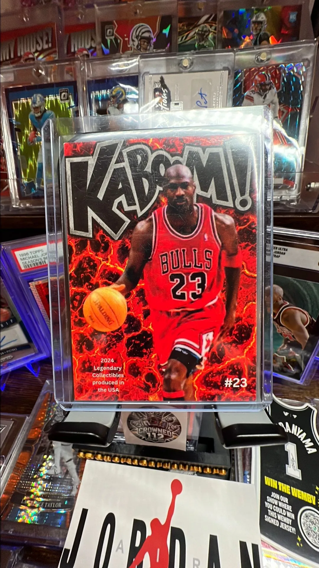 Michael Jordan - Kaboom **CUSTOM CARD** · Whatnot: Shop