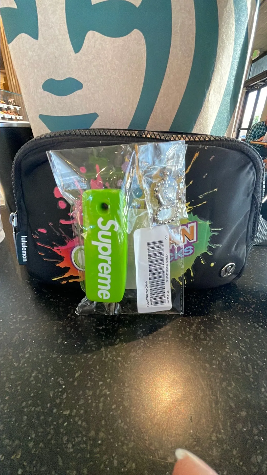 Supreme Floating Keychain - Green · Whatnot: Shop, Sell, Connect