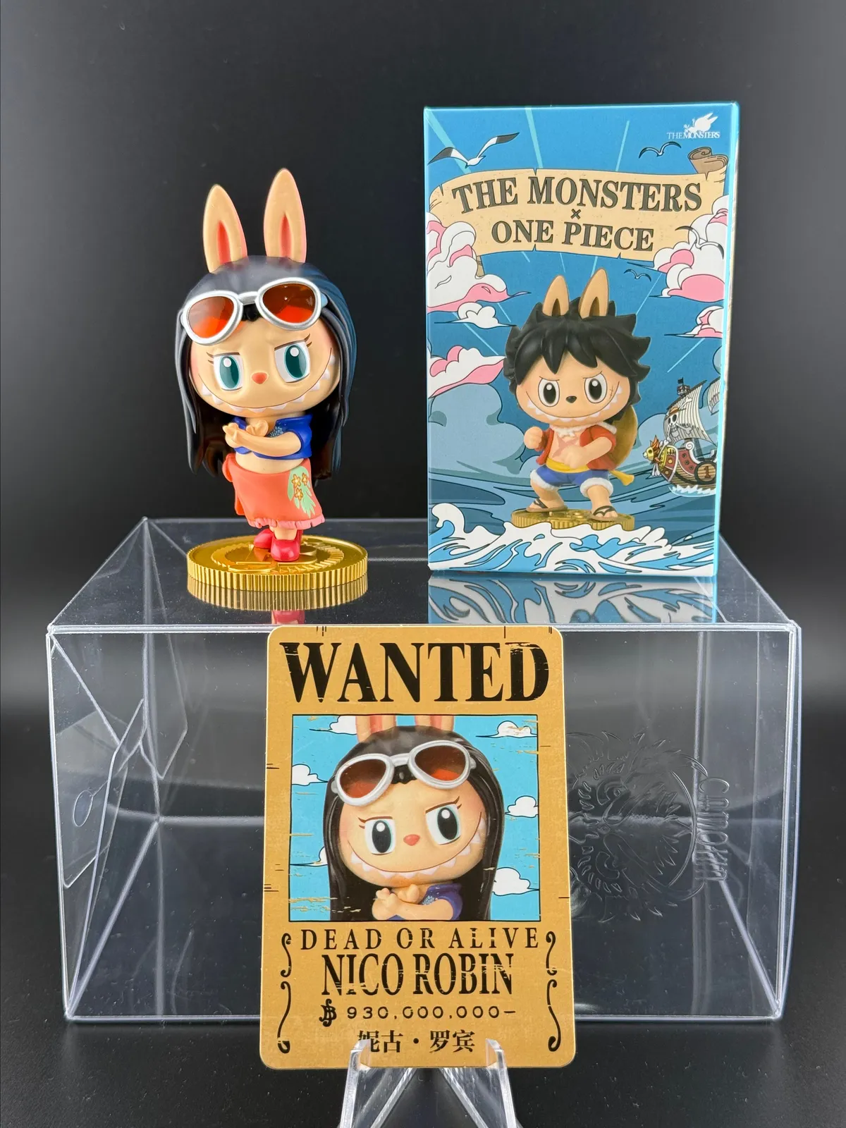Labubu - The Monsters X One Piece - Nico Robin (open box