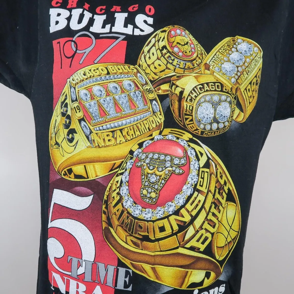 13 - Vintage 1997 Pro Player Chicago Bulls Championship Rings T