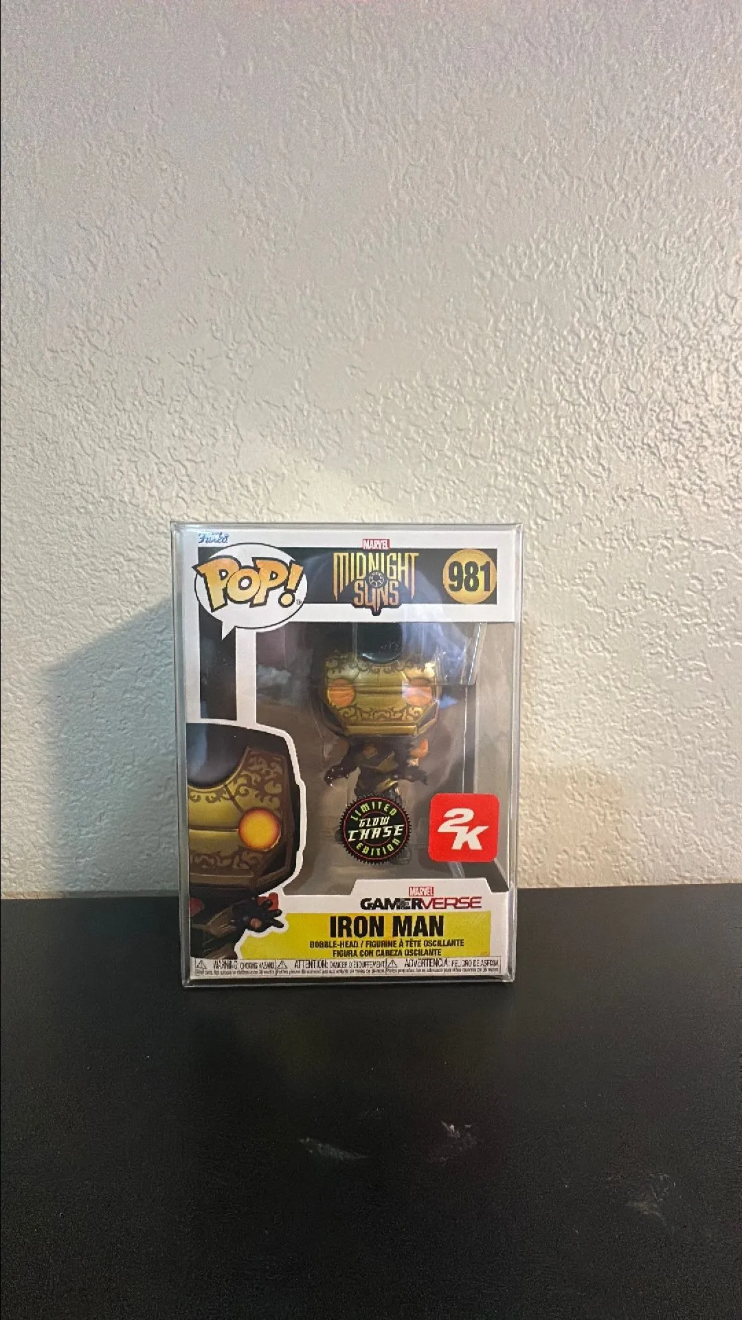 Funko Pop! hotsell Midnight Suns Iron Man Glow Chase MINT