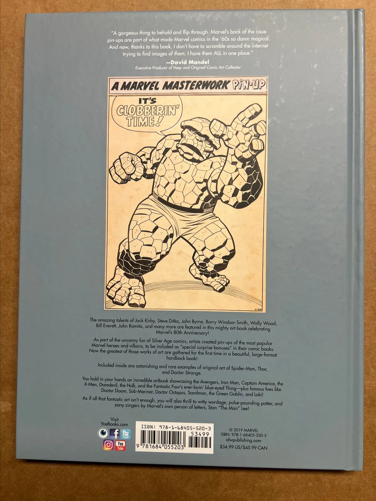 Marvel Masterwork PinUps (2019) Hardcover IDW/Yoe Books Steve Ditko