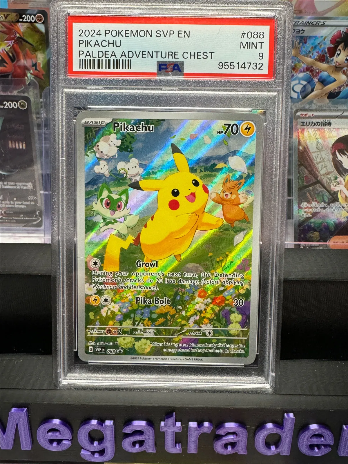 CGC 9 Special Delivery Pikachu SHSW074 Mint Pokemon hotsell Center Promo