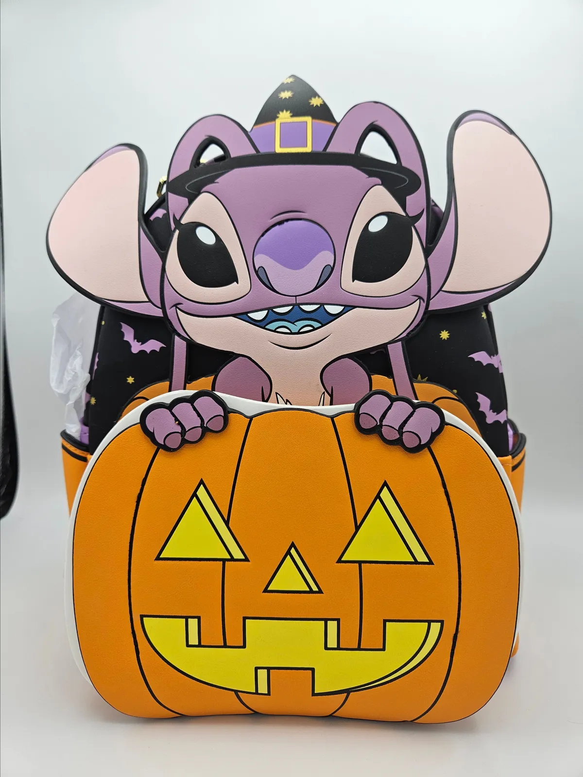 Stitch Halloween Jack o good Lantern Disney Loungefly