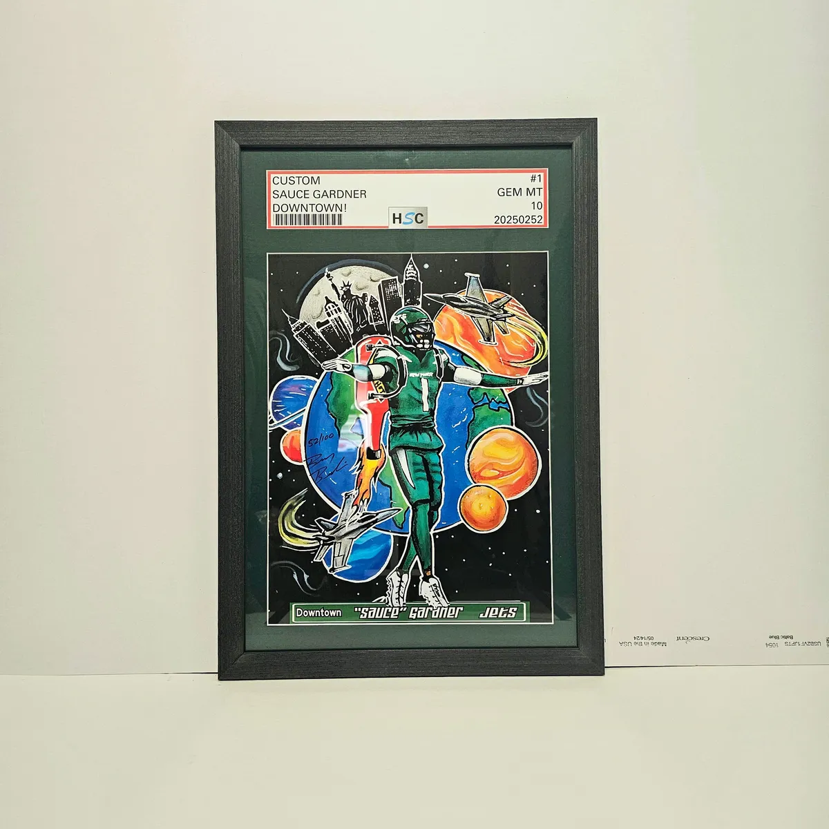 SLABBED DOWNTOWN! Limited Edition /100 - Artwork - SAUCE GARDNER