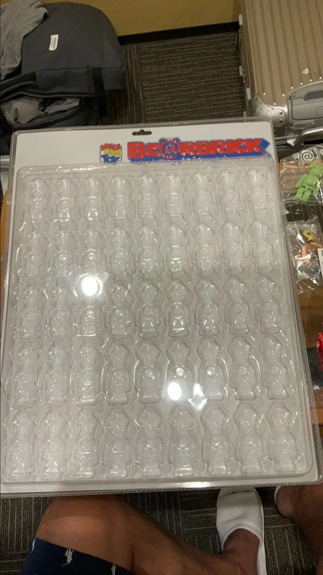 新品 BE@RBRICK DISPLAY BLISTER BOARD 9x5 Bearbrick Display Blister Board with Lids, Rare, New