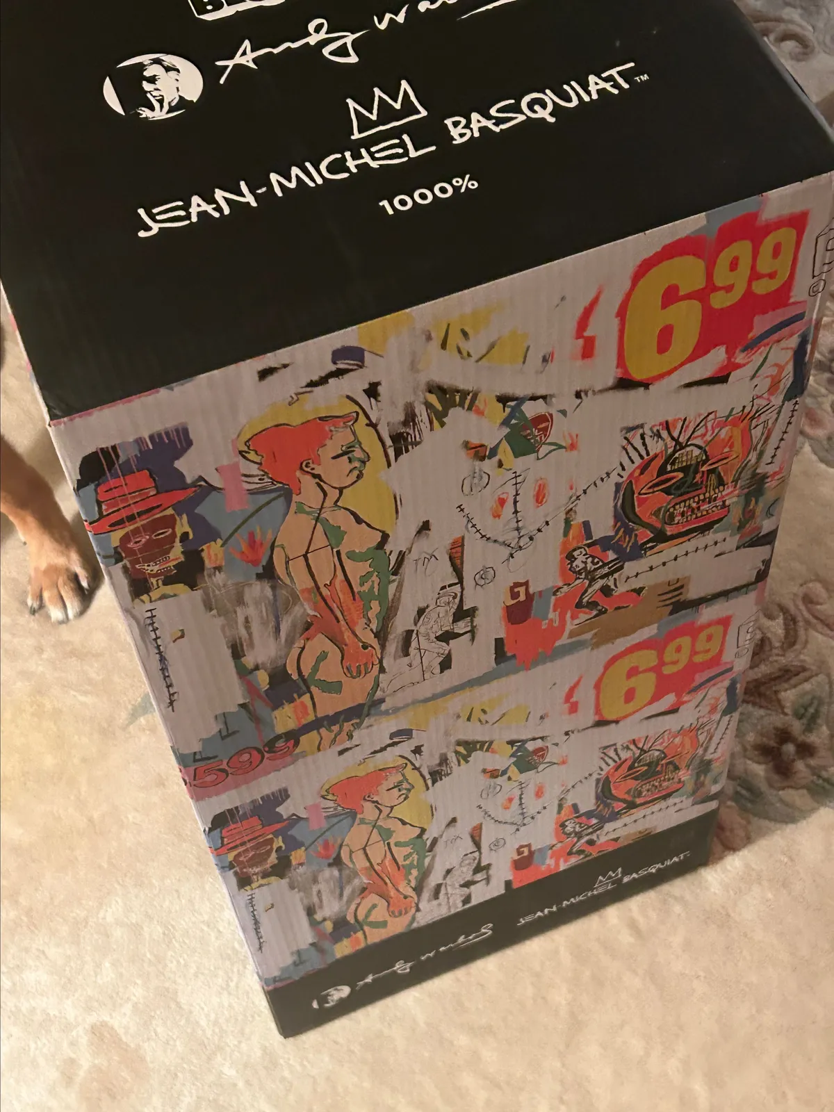 Andy Warhol x Jean Michel BASQUIAT #4 1000% · Whatnot: Shop