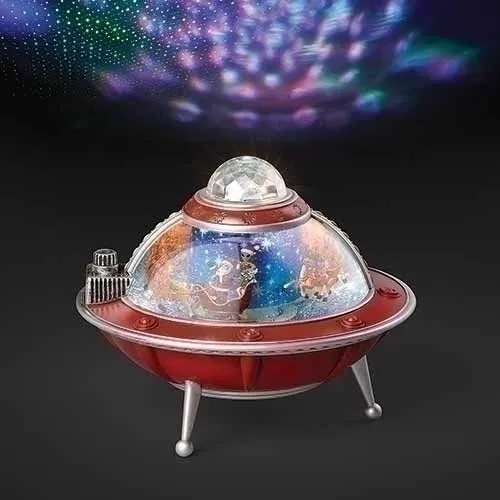 Spaceship hotsell Projector Glitter Globe