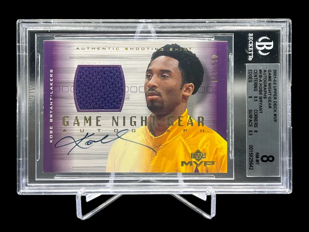 2001-02 Upper Deck MVP KOBE BRYANT #78 Los Angeles Lakers