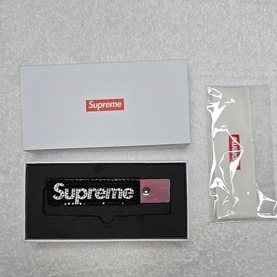 小物 Supreme Swarovski Crystal Box Cutter Supreme Swarovski Crystal Box Cutter Black - FW24 - US